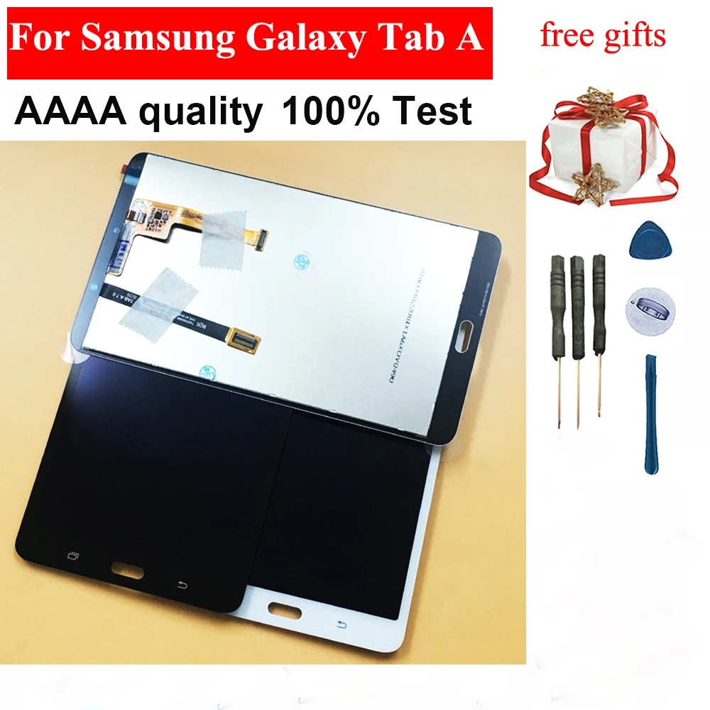 Черный/белый для Samsung Galaxy Tab A 7 0 SM T280 T285 сенсорный экран дигитайзер панель Стекло +
