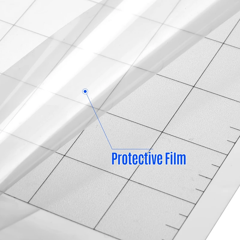 

3Pcs Replacement Cutting Mat Adhesive Mat with Measuring Grid 8 By 12-Inch for Silhouette Cameo Cricut Explore Plotter Machine