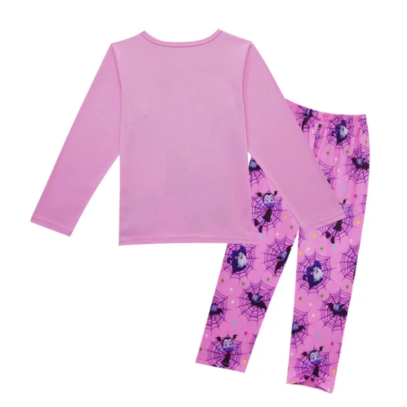 2021 пижамные комплекты для девочек пижама Vampirina Детская Пижама Vampirin одежда сна