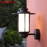 outela outdoor wall lamps classical led lighting waterproof ip65 sconces for home porch villa decoration