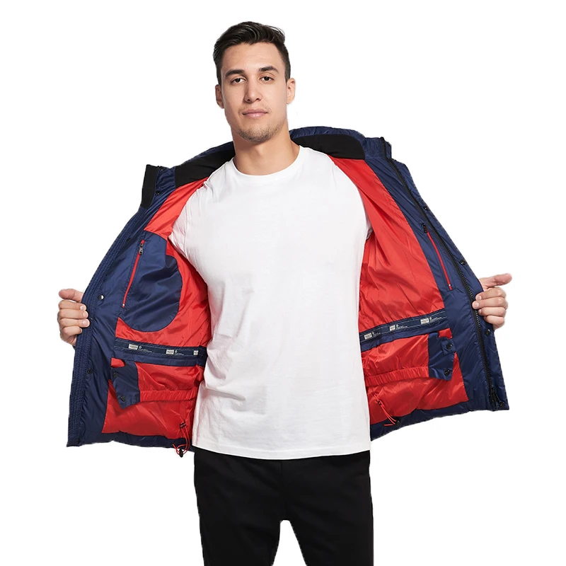 TALIFECK 2022 Men Winter Jacket Cotton Padded Jacket Parka Homme Quilted Coats High Quality Brand Winter Coat Men Russian Size