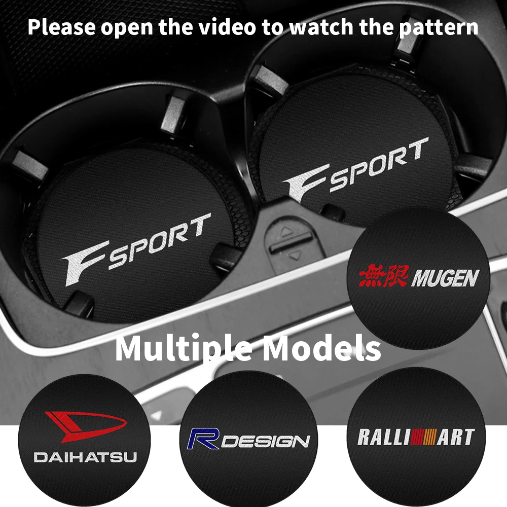 Автомобильный 1/2 шт. подставка для воды C E CLS M GL MB GLC Mercedes Benz CLA45 GLE GLS класса AMG слот