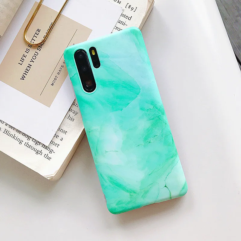 Y5(Matte TPU) Чехол для huawei P30 Pro, мраморный силиконовый мягкий ТПУ чехол на заднюю панель для huawei P30 P 30 Lite Pro P30Pro P30Lite, Роскошный чехол для телефона s - Цвет: Y5(Matte TPU)