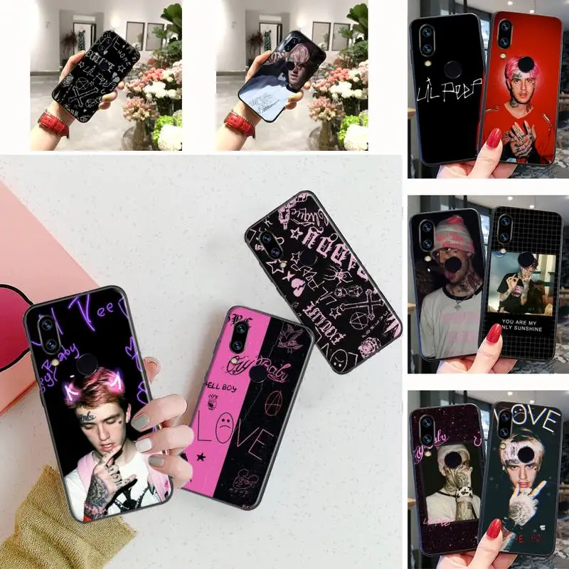 Чехол для телефона Lil Peep hellboy Life is Beautiful Cry Baby Shell Xiaomi Redmi 4x5 plus 6A 7 7A 8 mi8 8lite 9 note 4 5