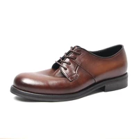 mens formal dress shoes high quality genuine leather shoes menlace up business men shoesmen dress shoes all match cowhide