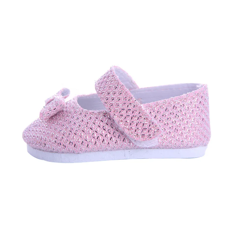 Сандалии принцессы с розовыми кристаллами красивая и блестящая Модная Кукла