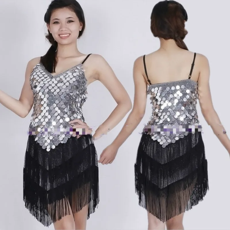 Красные костюмы для латинских танцев взрослых женские платья Бальных