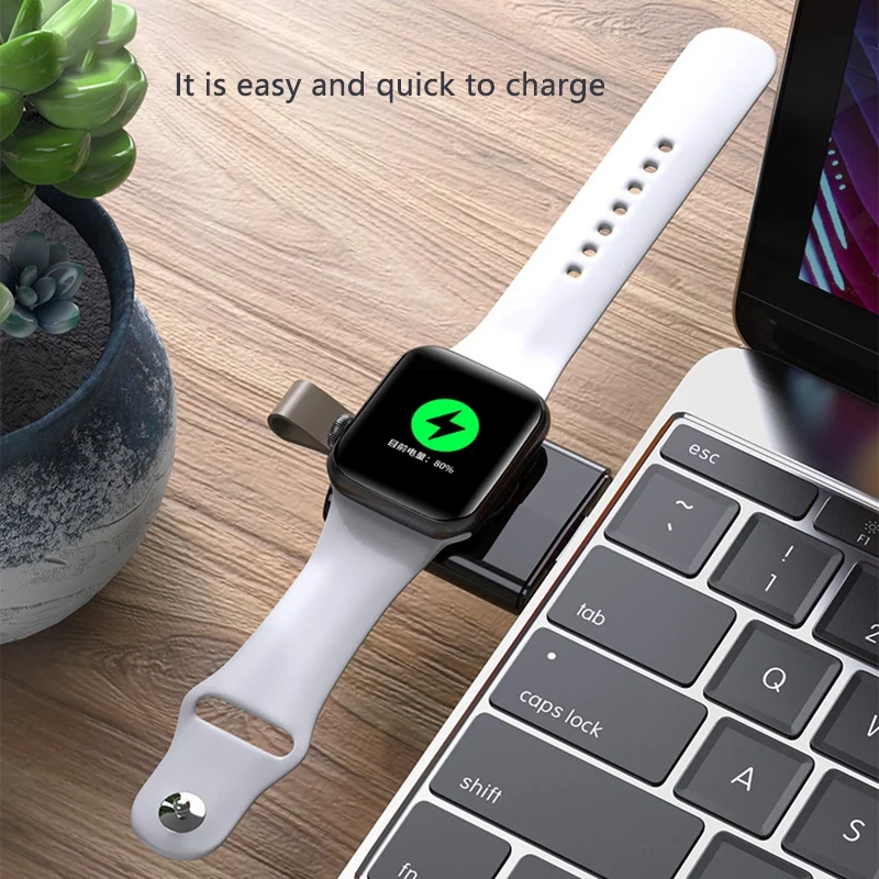 

Wireless Charger for Apple Watch 6 USB Portable Magnetic Watch Wireless Charger for Apple Watch 6/5/4/3/2 /1/SE