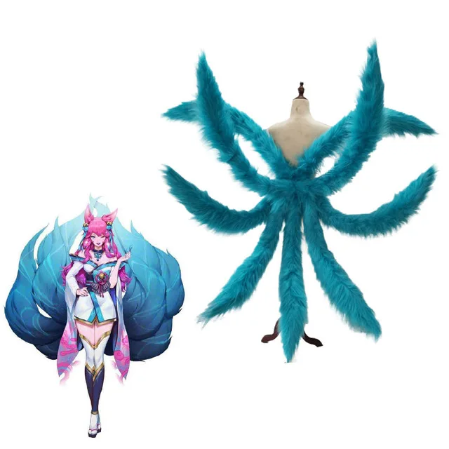 

Game Ahri Spirit Blossom LOL Cosplay Costume Spirit Blossom Ahri Cosplay Costume Hot Halloween Game Costume