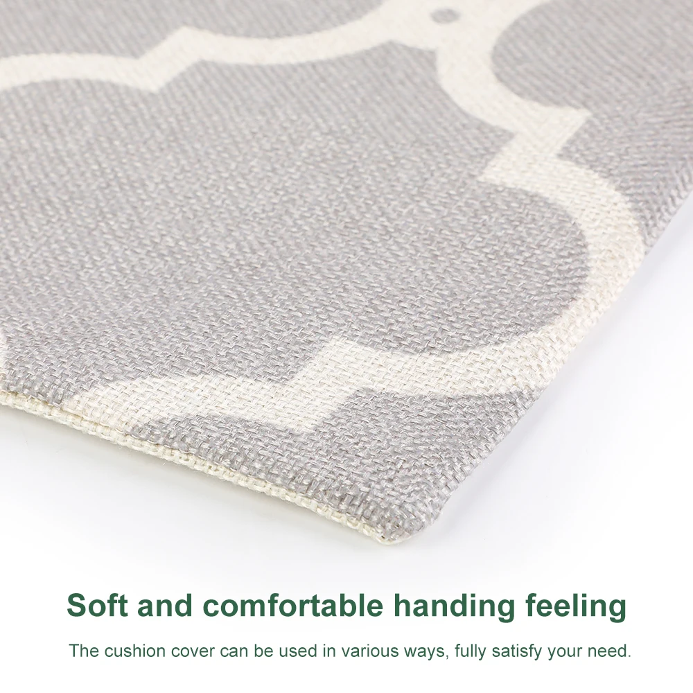 4 шт./компл. НОВЫЕ геометрические принты наволочки для подушек серая Талия