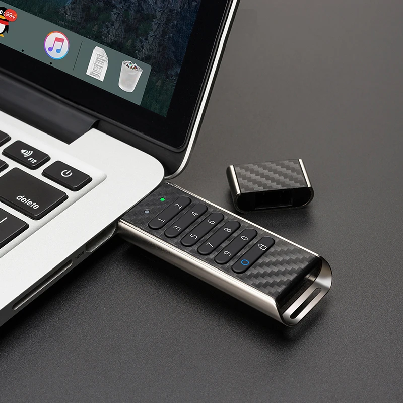 

Smart Key Encryption 32GB USB Flash Drive For Laptop PC 64GB Pen Drive Password Pendrive USB2.0 Flash Disk Memory Stick Storage