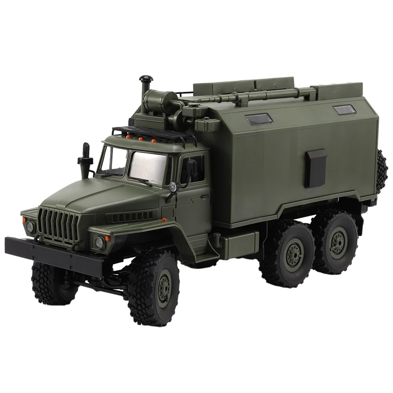 

Wpl B36 Ural 1/16 2.4G 6Wd Rc Car Truck Rock Crawler Command Communication Vehicle Rtr Toy Auto Army Trucks