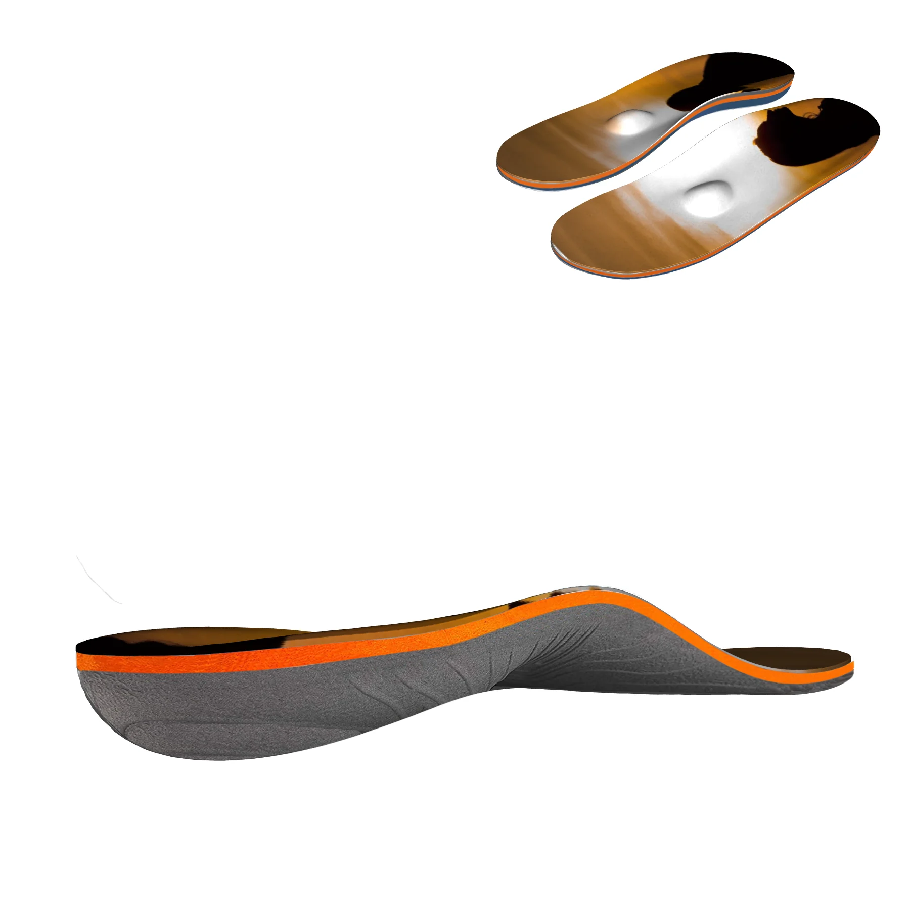 Ортопедические стельки из ЭВА ортопедические с 3D сводом стопы унисекс | Обувь