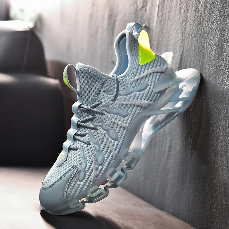 

Men's casual shoes high-end mesh platform fashion classic sneakers luminous luxury social shoe male for teenager autumn shoes