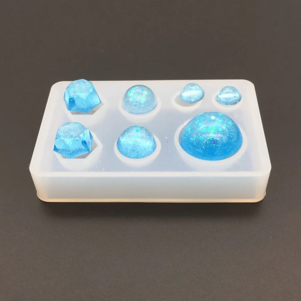 

Шестигранная круглая подвеска-кабошон, силиконовая форма для изготовления ювелирных изделий своими руками