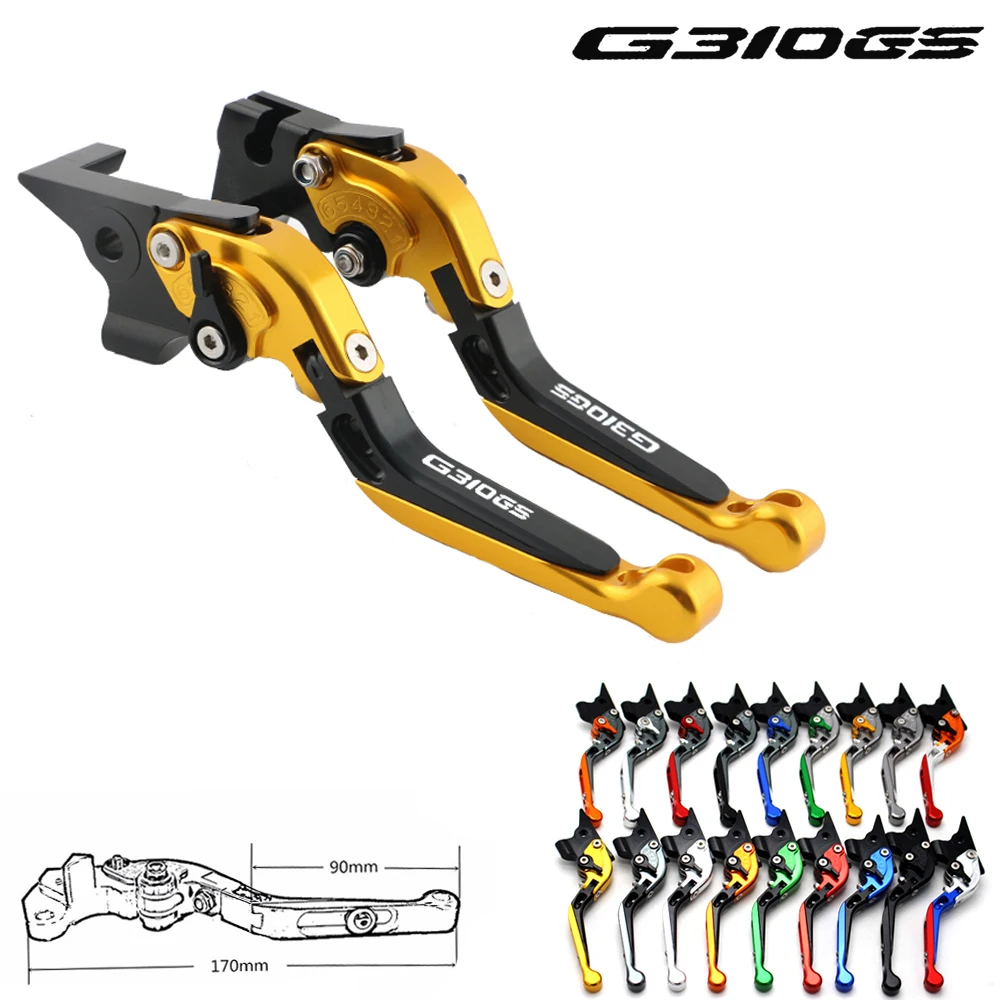 

For BMW G310GS G 310GS G310 GS G 310 GS accesorios high quality CNC foldable motorcycle brake clutch lever