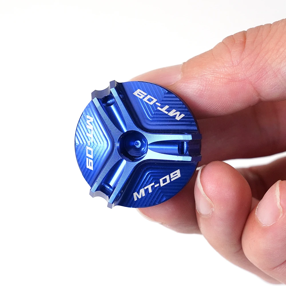 Крышка Масляного наполнителя для YAMAHA MT09 MT-09 Tracer 900/GT 2014-2018 2019 2020, аксессуары для мотоциклов, крышка двигателя - изображение