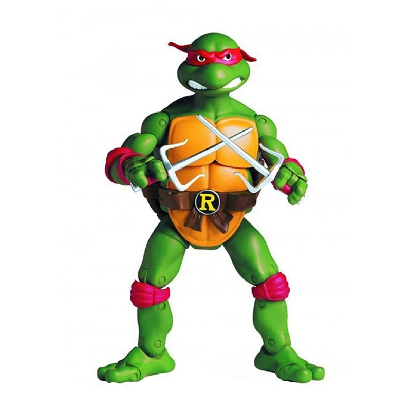

4Pieces Teenage Mutant Ninja Turtles Leo Raph Mikey Don 6 Inches All Joints Are Movable with Base Collector's Edition