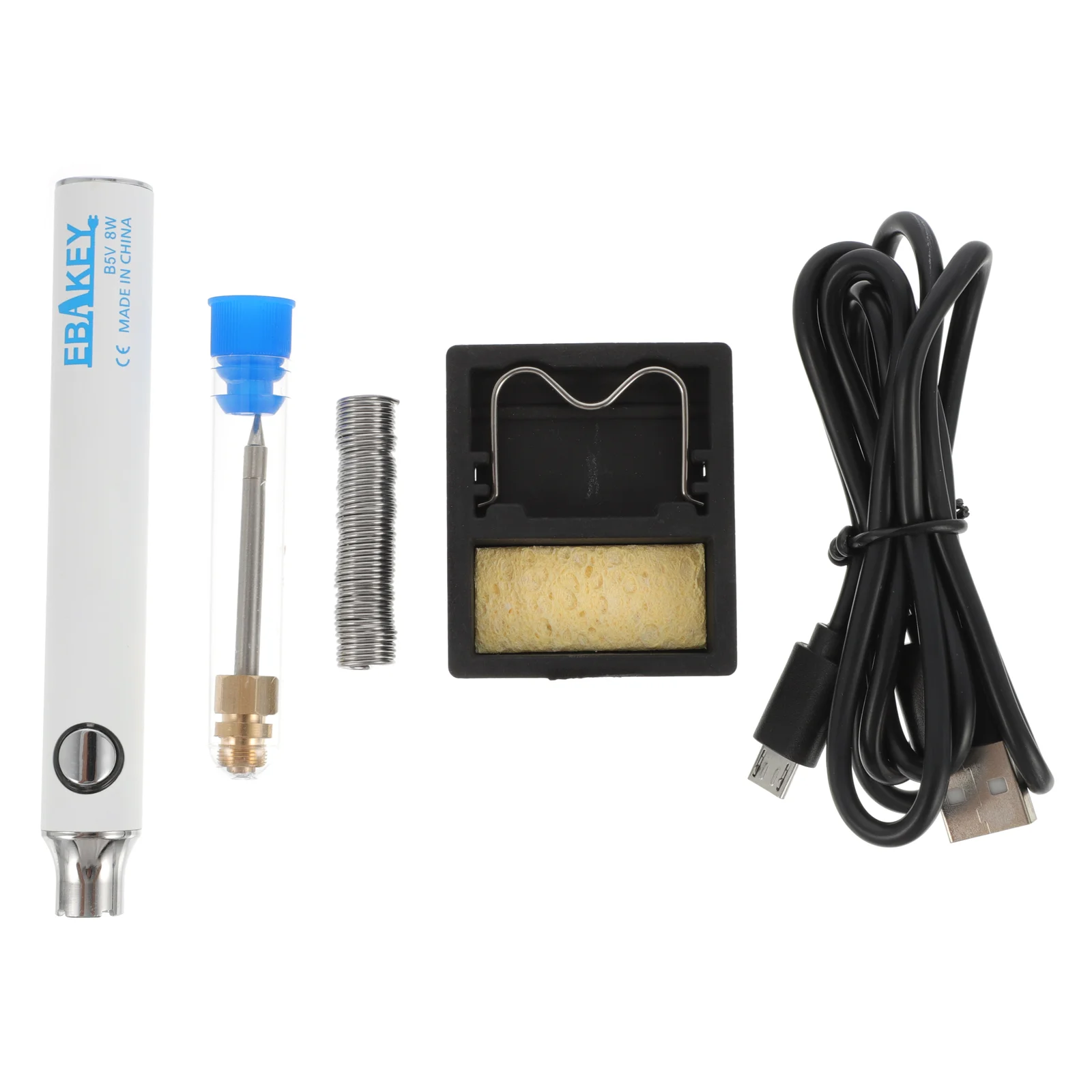 

1 Set Soldering Iron USB Charging Soldering Iron 5V 8W Adjustable Temperature