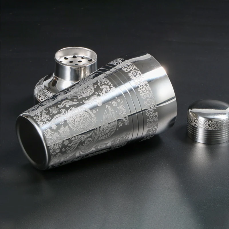 410 мл японский Стиль Нержавеющая сталь шейкер Бар бармен панели инструментов