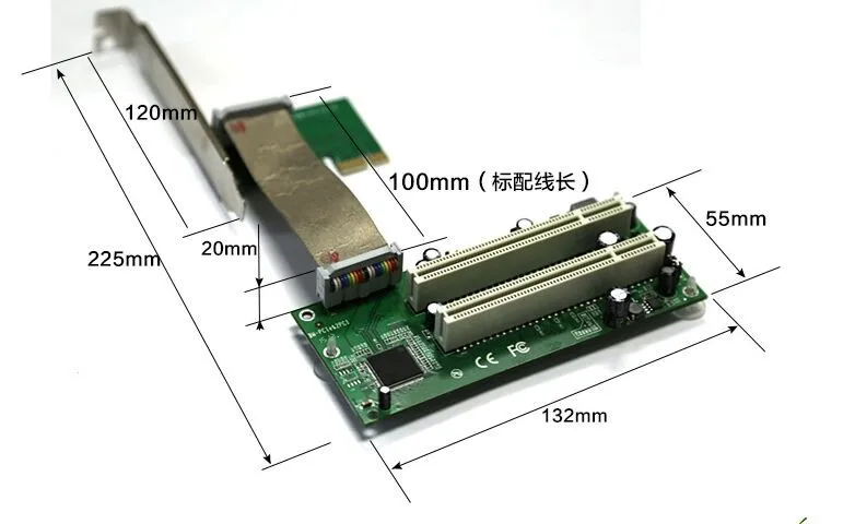 PCI E express к адаптеру кабель mini pci e x1 x16 карта расширения|pci to pci|to pcipci |