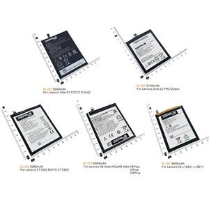 Аккумулятор для Lenovo VibeP2, P2a42, P2a40, P2c72, ZUK Z2 pro, K6 G, G5 Plus, A5, L18011, XT1662 MOTO XT1663