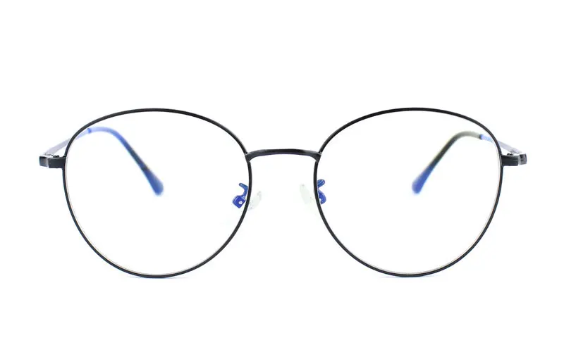 VANLOOK Computer Glasses Round Anti Blue Ray Light Blocking Fashion Metal Eyeglasses Frame Men Women Clear Lens Anti Radiation