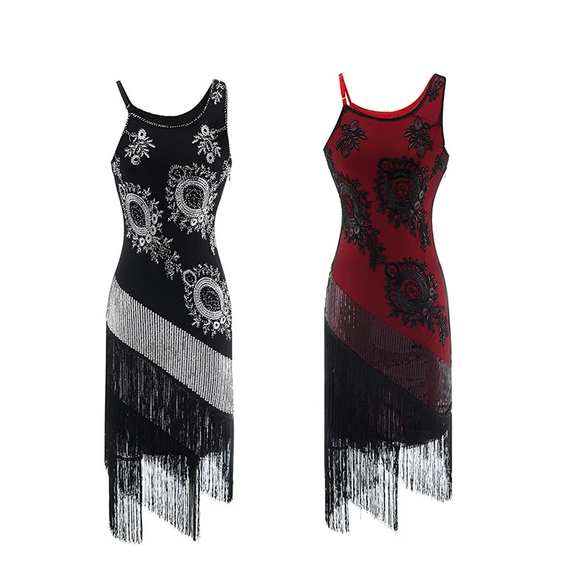 

Винтажное платье с бахромой в стиле 1920-х годов, 3XL, 4XL