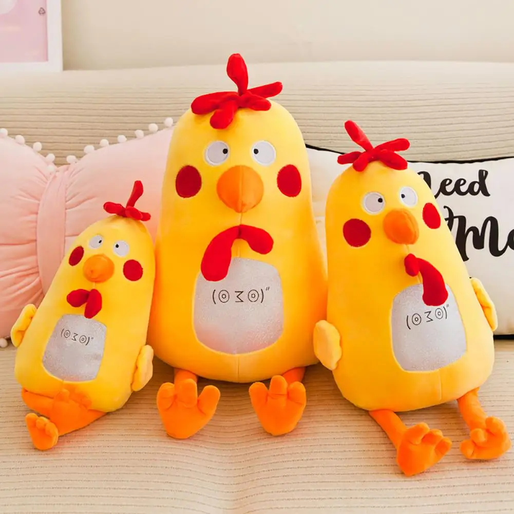 Милая кукольная игрушка для курицы плюшевая мягкая подушка автомобиля диван