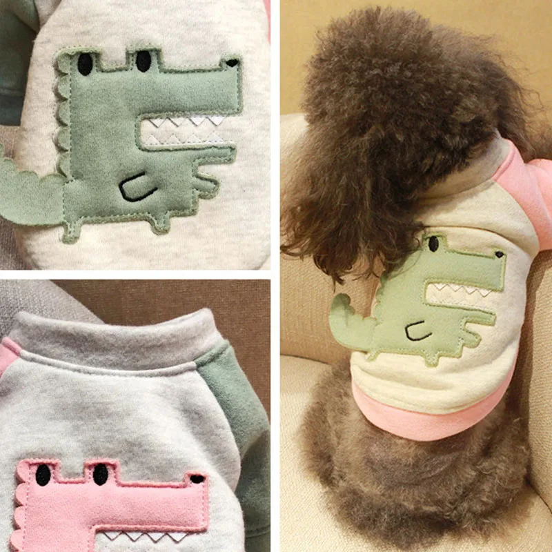 Осенняя одежда для домашних питомцев пары маленьких и средних собак чихуахуа