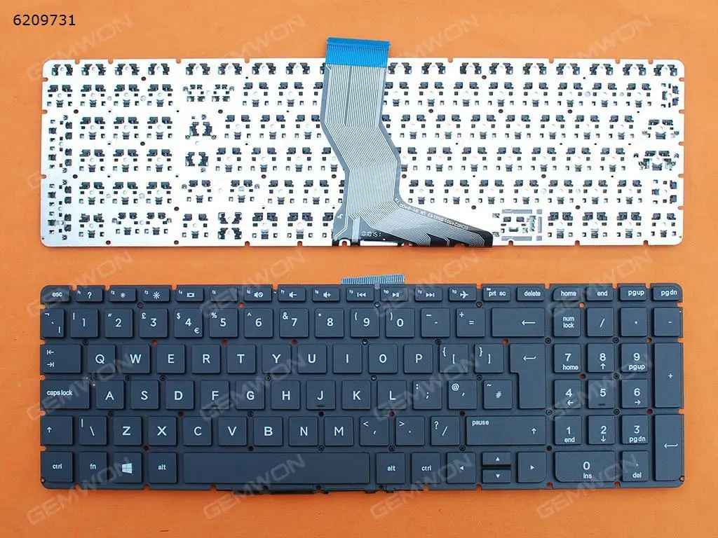 Клавиатура для ноутбука HP pavilion 15-ab235na 15-ab242na 15-ab243na 15-ab244na 15-ab246na 15-ab254na 15-ab270na 15-ab270sa |