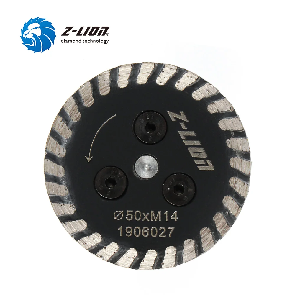 

30/40/50mm Diamond Saw Biade With Removabie Fiange M14 5/8-11 Engraving Cutting Disc Carving Concrete Granite Sandstone