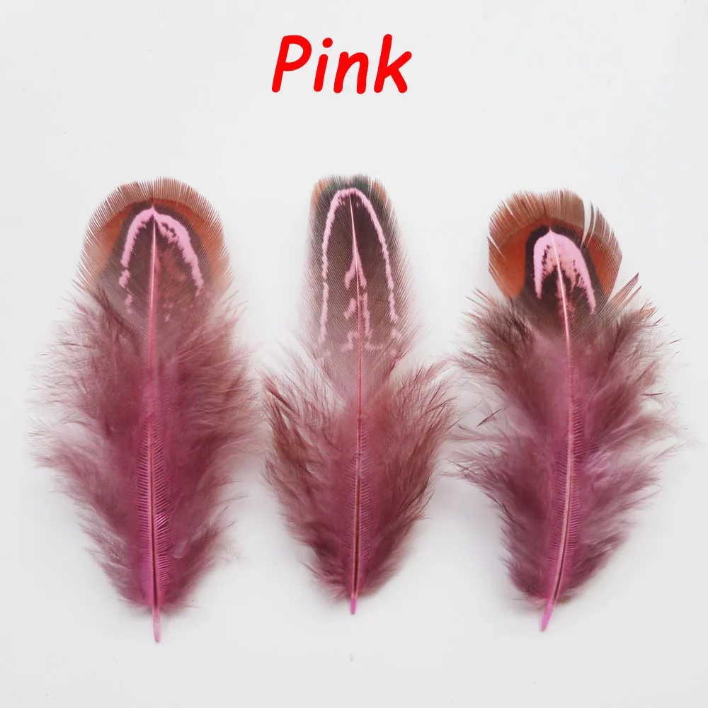 

20 шт 4-9 см розовые фазаньи, куриные перья для рукоделия, серьги для украшения дома, ювелирные изделия, карнавальные аксессуары