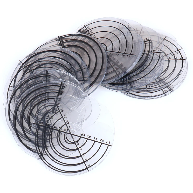 

50 шт. круглые тепловые защитные экраны, Теплоизоляционный лист, защитный экран, наконечник для нанесения весы, Кератиновый инструмент для н...