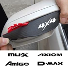 Автомобильные непромокаемые брови из углеродного волокна для Isuzu AMIGO Axiom Dmax MUX Panther Rodeo 4WD, непромокаемые аксессуары для тюнинга, Декор