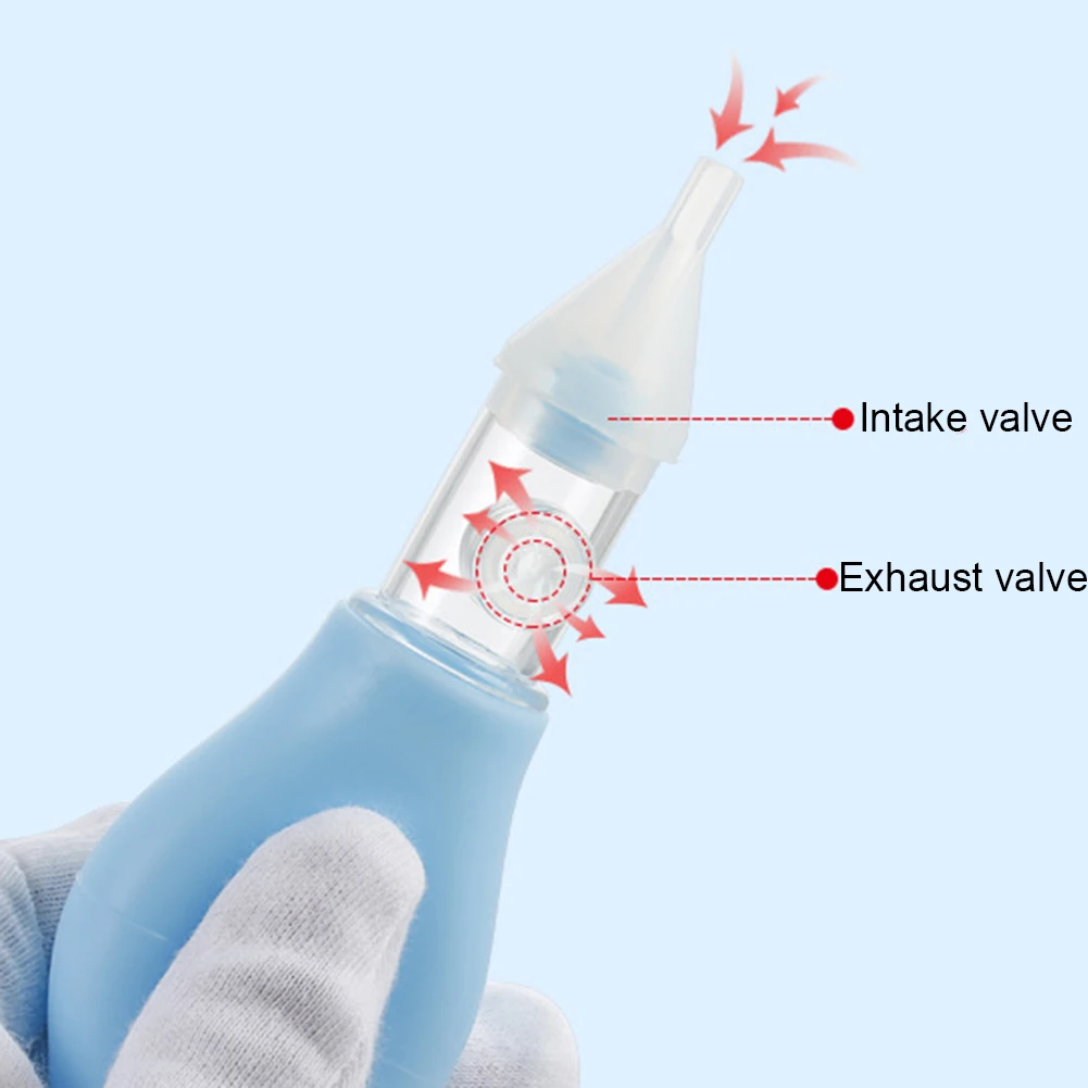 Ручной силиконовый детский Назальный аспиратор всасывающий насос инструмент