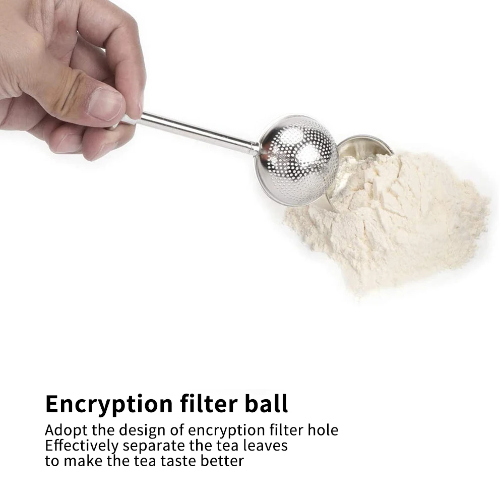 

Flour Sieve Colander Screen Mesh Handheld Tea Strainer Mesh Flour Oil Strainer Stainless Steel Kitchen Sieves
