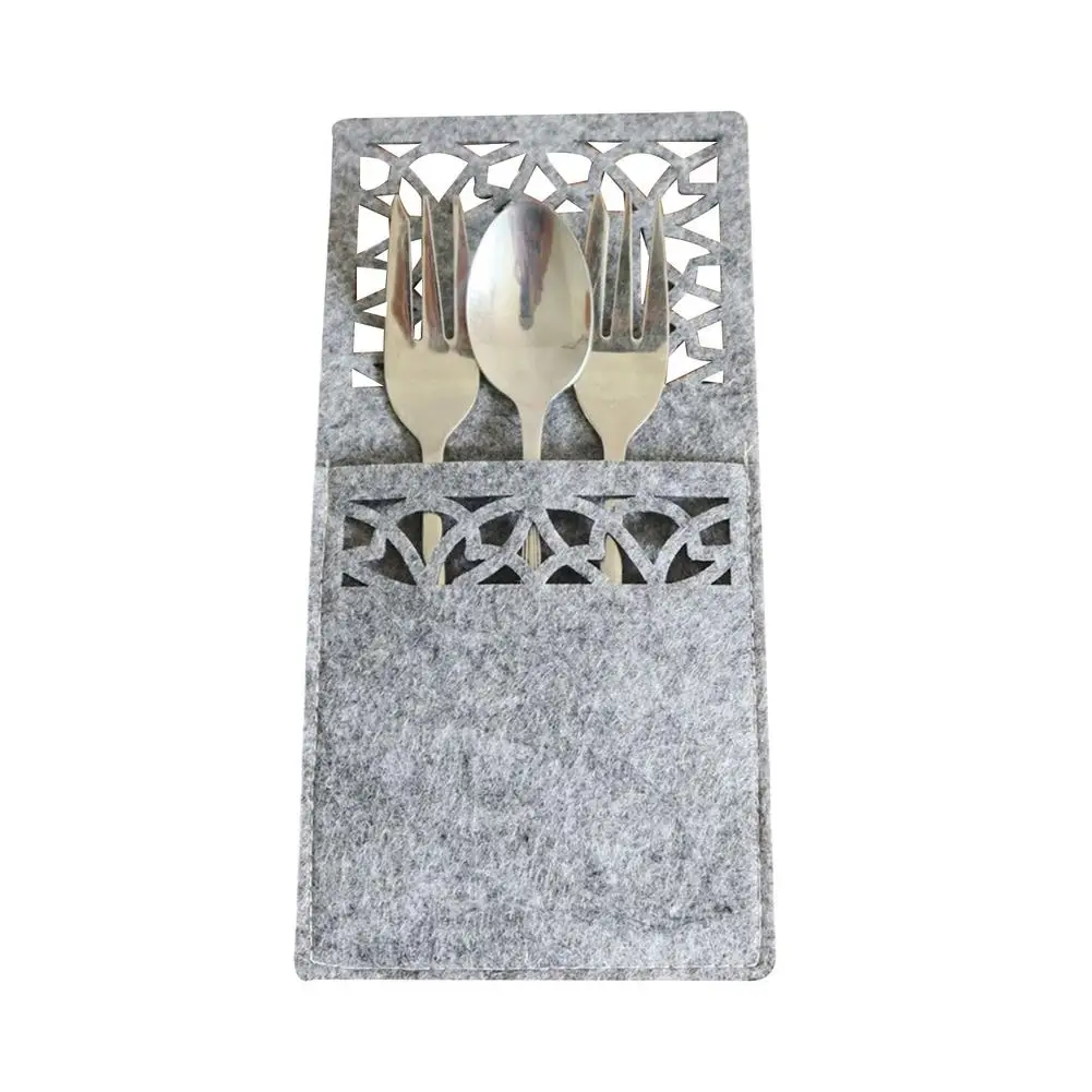 4 шт. рождественские сумки для столовых приборов