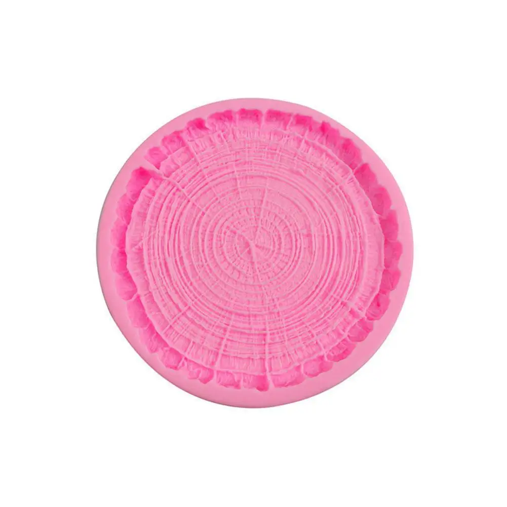 

1pc DIY Tree Stump Silicone Resin Fondant Molds Birthday Baking Cake Tools Pastry Decorating Kitchen Accessories W5D5
