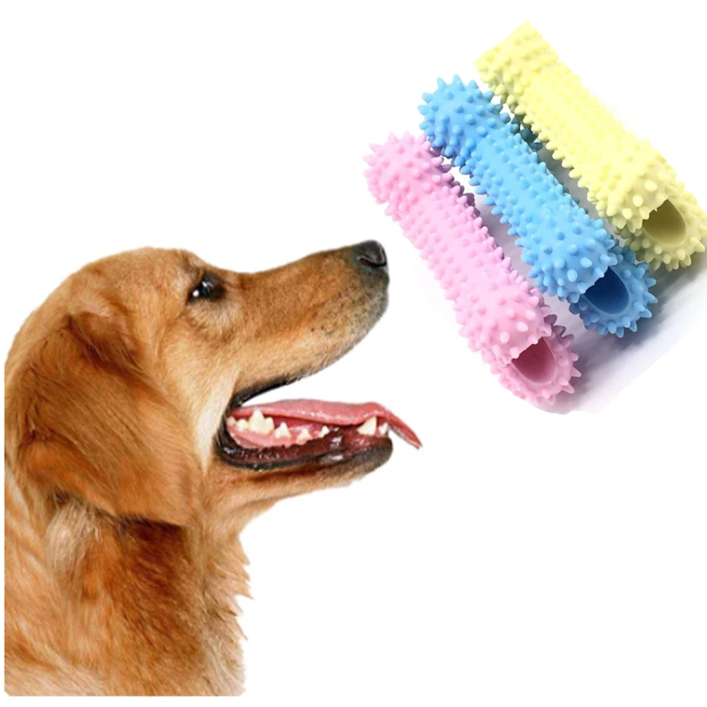 

Dog ToothBrush Dog Toys Pet Chew Toys Remove Bad Breath Cleaning Dog Tooth Toy For Small Puppy Bone Shape Toy Safe non-toxic