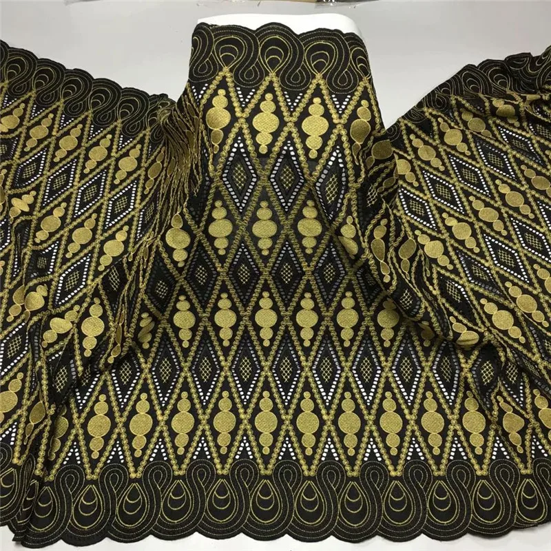 

5yards Latest swiss voile lace in switzerland african lace fabric wedding swiss lace fabric cotton fabric for dress HS9152