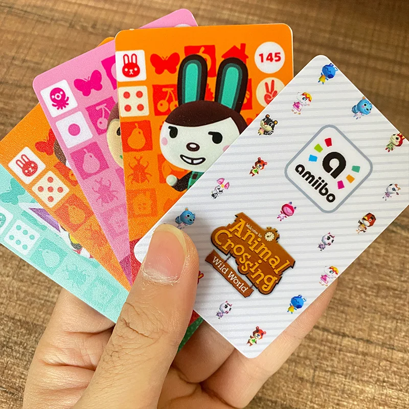 Популярная карта пересечения животных Amiibo Villager новые горизонты игровая для игр