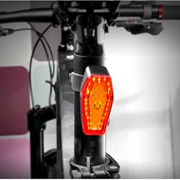 2021 new rear light bicycle usb high bright bicycle tail light bike flashlight lighting waterproof bike accessories