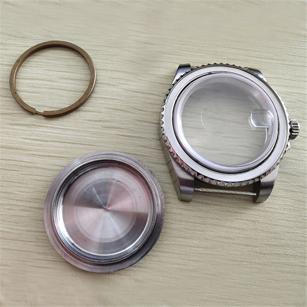 40MM Metal Watch Case Back Cover Shell Bezel Kit for ETA 2836 Movement MIYOTA 8215 821A Mingzhu 2813 3804 | Электроника