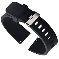 20mmwatch strap 22mm 24mm universal watch band silicone rubber link bracelet wrist strap light soft for gear s3 huawei