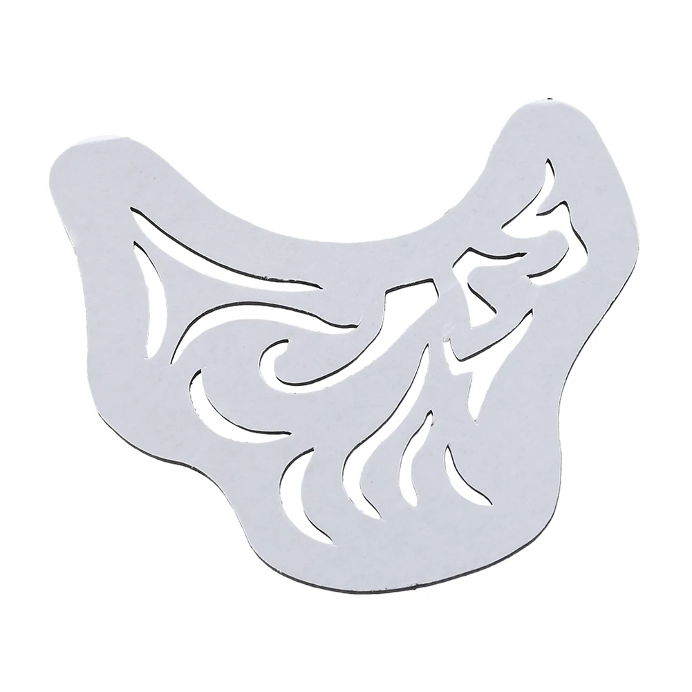 

25PCS/PACK Hair Shaping Mold Set Temporary Hair Tattoo Stencil Professional Haircut Hair Color Shape Tool Barber Hairdressing