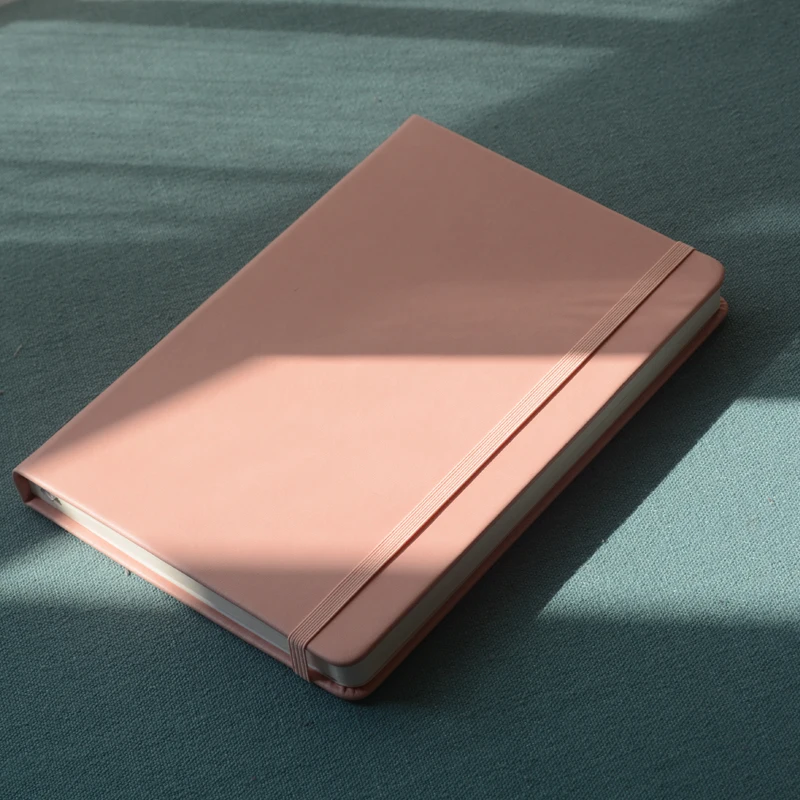 Tanie A5 Sztywne Etui Prosty Pamiętnik Zwykły Notatnik Pusty Dziennik
