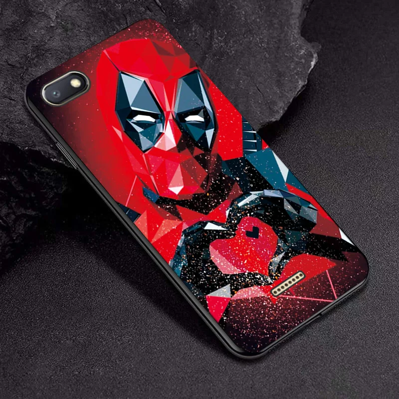 TPUBLK665 Чехол для Xiaomi Redmi 6A чехол Venom Joker черный ТПУ чехол s для Xiaomi Redmi 7A 8A 5A Redmi 8 7 6 Pro Железный человек бампер чехол для телефона - Цвет: TPUBLK665