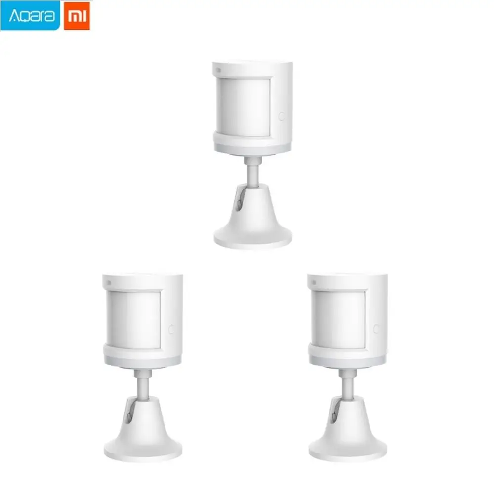 3 pcs Xiao mi Aqara датчик человеческого тела умный датчик движения тела Zigbee подключение mi jia шлюз mi домашнее приложение - Цвет: 3 pcs
