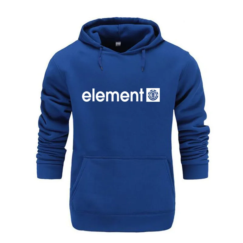 

New 2019 Autumn Winter Brand Mens Hoodies Sweatshirts Men High Quality ELEMENT Letter Printing Long Sleeve Fashion Mens Hoodies